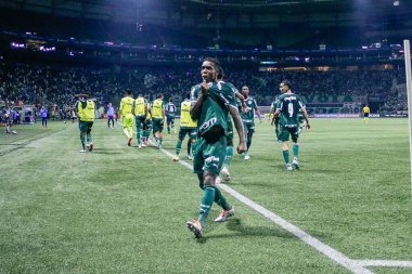 Semifinal Sao Paulo Cup between Palmeiras and Goias. January 21, 2023, Sao Paulo, Brazil: Soccer match between Palmeiras and Goias, valid for the semifinal of the Sao Paulo Junior Football Cup 2023, held at Allianz Parque Stadium
