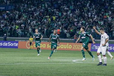 Semifinal Sao Paulo Cup between Palmeiras and Goias. January 21, 2023, Sao Paulo, Brazil: Soccer match between Palmeiras and Goias, valid for the semifinal of the Sao Paulo Junior Football Cup 2023, held at Allianz Parque Stadium