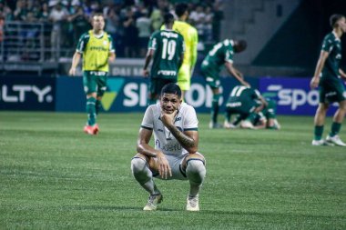 Semifinal Sao Paulo Cup between Palmeiras and Goias. January 21, 2023, Sao Paulo, Brazil: Soccer match between Palmeiras and Goias, valid for the semifinal of the Sao Paulo Junior Football Cup 2023, held at Allianz Parque Stadium