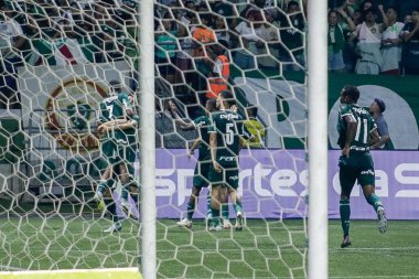 Semifinal Sao Paulo Cup between Palmeiras and Goias. January 21, 2023, Sao Paulo, Brazil: Soccer match between Palmeiras and Goias, valid for the semifinal of the Sao Paulo Junior Football Cup 2023, held at Allianz Parque Stadium