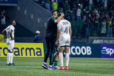 Semifinal Sao Paulo Cup between Palmeiras and Goias. January 21, 2023, Sao Paulo, Brazil: Soccer match between Palmeiras and Goias, valid for the semifinal of the Sao Paulo Junior Football Cup 2023, held at Allianz Parque Stadium