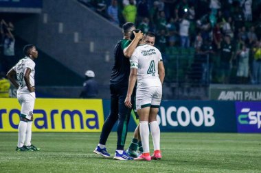 Semifinal Sao Paulo Cup between Palmeiras and Goias. January 21, 2023, Sao Paulo, Brazil: Soccer match between Palmeiras and Goias, valid for the semifinal of the Sao Paulo Junior Football Cup 2023, held at Allianz Parque Stadium