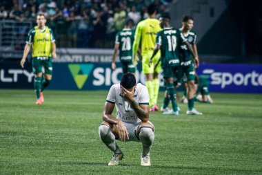 Semifinal Sao Paulo Cup between Palmeiras and Goias. January 21, 2023, Sao Paulo, Brazil: Soccer match between Palmeiras and Goias, valid for the semifinal of the Sao Paulo Junior Football Cup 2023, held at Allianz Parque Stadium
