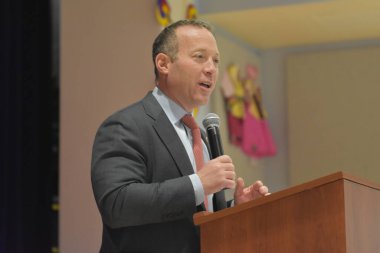 US Congressman Josh Gottheimer celebrates Lunar New Year in New Jersey. January 21, 2023, New Jersey, USA: The U.S. Congressman Josh Gottheimer (D-NJ) joins The Korean Parents Advisory Councils (kPAC)