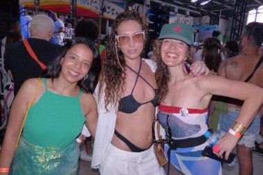 Pre Carnival Block Rehearsals in Sao Paulo. January 22, 2023, Sao Paulo, Brazil: The Baixo Augusta Academic Block held its first open rehearsal on Sunday (22) afternoon and received an audience of over 3,000 people at the MST's Shed