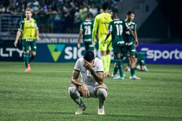 Semifinal Sao Paulo Cup between Palmeiras and Goias. January 21, 2023, Sao Paulo, Brazil: Soccer match between Palmeiras and Goias, valid for the semifinal of the Sao Paulo Junior Football Cup 2023, held at Allianz Parque Stadium