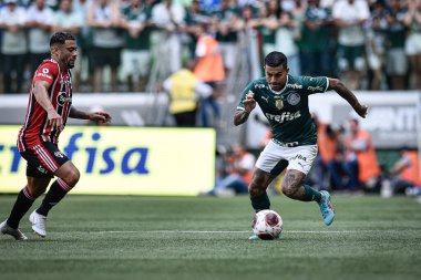 Paulista Soccer Championship: Palmeiras Vs Sao Paulo. January 22, 2023, Sao Paulo, Brazil: Soccer match between Palmeiras and Sao Paulo, valid for the 3rd round of the Paulista Soccer Championship, held at Estadio Allianz Parque