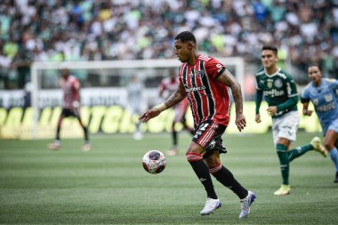 Paulista Soccer Championship: Palmeiras Vs Sao Paulo. January 22, 2023, Sao Paulo, Brazil: Soccer match between Palmeiras and Sao Paulo, valid for the 3rd round of the Paulista Soccer Championship, held at Estadio Allianz Parque