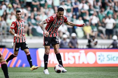 Paulista Soccer Championship: Palmeiras Vs Sao Paulo. January 22, 2023, Sao Paulo, Brazil: Soccer match between Palmeiras and Sao Paulo, valid for the 3rd round of the Paulista Soccer Championship, held at Estadio Allianz Parque