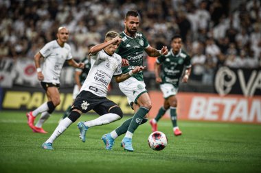 Paulista Soccer Championship: Corinthians vs Guarani. January 24, 2023, Sao Paulo, Brazil: Soccer match between Corinthians and Guarani, valid for the 4th round of the Paulista Soccer Championship 2023, held at Neo Quimica Arena, in Itaquera