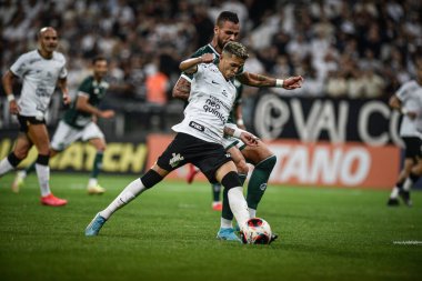 Paulista Soccer Championship: Corinthians vs Guarani. January 24, 2023, Sao Paulo, Brazil: Soccer match between Corinthians and Guarani, valid for the 4th round of the Paulista Soccer Championship 2023, held at Neo Quimica Arena, in Itaquera