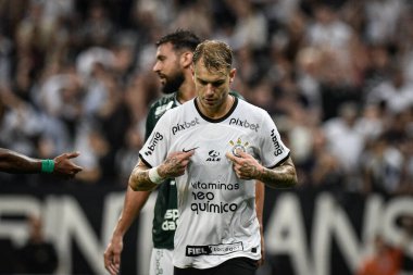 Paulista Soccer Championship: Corinthians vs Guarani. January 24, 2023, Sao Paulo, Brazil: Soccer match between Corinthians and Guarani, valid for the 4th round of the Paulista Soccer Championship 2023, held at Neo Quimica Arena, in Itaquera