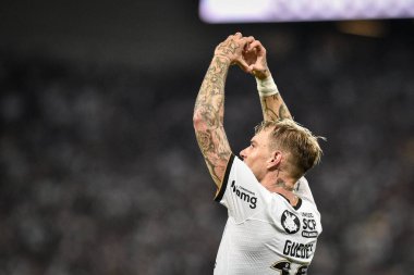 Paulista Soccer Championship: Corinthians vs Guarani. January 24, 2023, Sao Paulo, Brazil: Soccer match between Corinthians and Guarani, valid for the 4th round of the Paulista Soccer Championship 2023, held at Neo Quimica Arena, in Itaquera