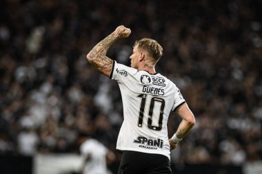 Paulista Soccer Championship: Corinthians vs Guarani. January 24, 2023, Sao Paulo, Brazil: Soccer match between Corinthians and Guarani, valid for the 4th round of the Paulista Soccer Championship 2023, held at Neo Quimica Arena, in Itaquera