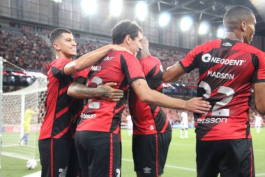 Paranaense Soccer Championship: Athletico vs Foz do Iguacu. January 25, 2023, Curitiba, Parana, Brazil: Soccer match between Atlhetico PR and Foz do Iguacu, valid for the 4th round of the 2023 Paranaense Soccer Championship