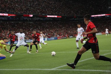 Paranaense Soccer Championship: Athletico vs Foz do Iguacu. January 25, 2023, Curitiba, Parana, Brazil: Soccer match between Atlhetico PR and Foz do Iguacu, valid for the 4th round of the 2023 Paranaense Soccer Championship