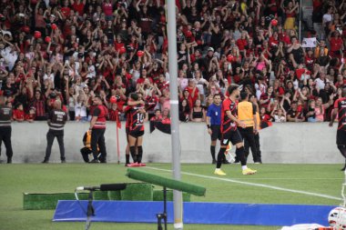 Paranaense Soccer Championship: Athletico vs Foz do Iguacu. January 25, 2023, Curitiba, Parana, Brazil: Soccer match between Atlhetico PR and Foz do Iguacu, valid for the 4th round of the 2023 Paranaense Soccer Championship