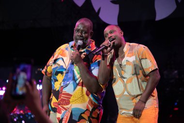 Show Pagoda do Pericao. January 25, 2023.Brazil, Sao Paulo: The concert by singer Pericles with the special participation of singers like Thiaguinho, Ana Clara and Jeniffer Nascimento on Wednesday night (25) during the 469th anniversary