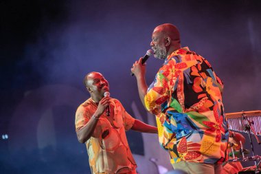 Show Pagoda do Pericao. January 25, 2023.Brazil, Sao Paulo: The concert by singer Pericles with the special participation of singers like Thiaguinho, Ana Clara and Jeniffer Nascimento on Wednesday night (25) during the 469th anniversary