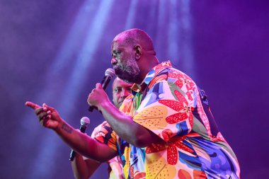 Show Pagoda do Pericao. January 25, 2023.Brazil, Sao Paulo: The concert by singer Pericles with the special participation of singers like Thiaguinho, Ana Clara and Jeniffer Nascimento on Wednesday night (25) during the 469th anniversary