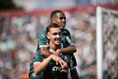 Sao Paulo Junior Soccer Championship 2023 Final: Palmeiras vs America MG. January 25, 2023, Sao Paulo, Brazil: Soccer match between Palmeiras and America-MG, valid for the 2023 Sao Paulo Junior Football Cup final