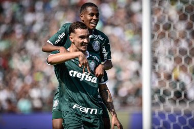 Sao Paulo Junior Soccer Championship 2023 Final: Palmeiras vs America MG. January 25, 2023, Sao Paulo, Brazil: Soccer match between Palmeiras and America-MG, valid for the 2023 Sao Paulo Junior Football Cup final