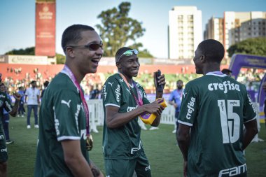 Sao Paulo Junior Soccer Championship 2023 Final: Palmeiras vs America MG. January 25, 2023, Sao Paulo, Brazil: Soccer match between Palmeiras and America-MG, valid for the 2023 Sao Paulo Junior Football Cup final