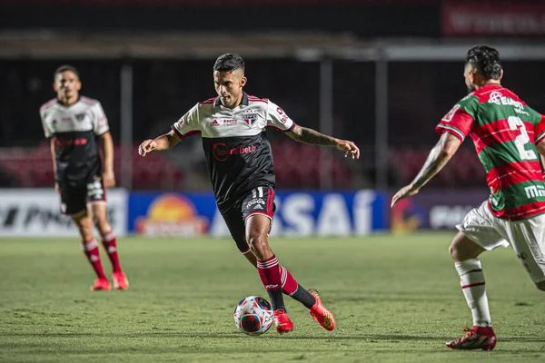 Paulista Soccer Championship : Sao Paulo vs Portuguesa. January 26, 2023, Sao Paulo, Brazil: Soccer match between Sao Paulo and Portuguesa, valid for the fourth round match of the 2023 Paulista Soccer Championship