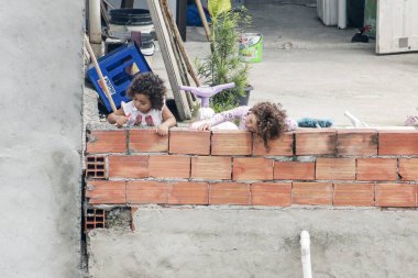 Protest and blockage of Highway with burning Tyres in Guarulhos. January 31, 2023, Guarulhos, Sao Paulo, Brazil: Residents of Vila Nova Cumbica neighborhood set tires on fire and blocked the BR-116 Pres. Dutra, km 216 highway south in Guarulhos