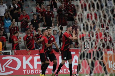 Paranaense Soccer Championship: Athletico PR vs Azuriz. February 01, 2023, Curitiba, Parana, Brazil: Soccer match between Athletico-Pr and Azuriz, valid for the 6th round of the 2023 Paranaense Soccer Championship, at Arena da Baixada