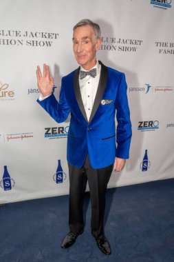 Yedinci Geleneksel Mavi Ceket Moda Gösterisi. 01 Şubat 2023, New York, New York, ABD: Bill Nye, 1 Şubat 2023 'te New York' ta Moonlight Studios 'ta düzenlenen 7..  