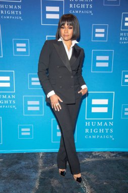 İnsan Hakları Kampanyası 2023 Daha Büyük New York Yemeği. 4 Şubat 2023, New York, ABD: Ariana DeBose, New York City 'de 4 Şubat 2023' te Marriott Marquis Times Meydanı 'ndaki İnsan Hakları Kampanyası' na katıldı..  