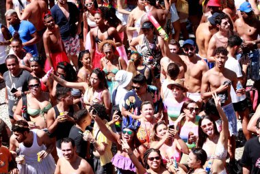 Brezilyalı şarkıcı Lexa, Rio de Janeiro 'daki Carnival Block 2023' te sahne alıyor. 5 Şubat 2023, Rio de Janeiro, Brezilya: 