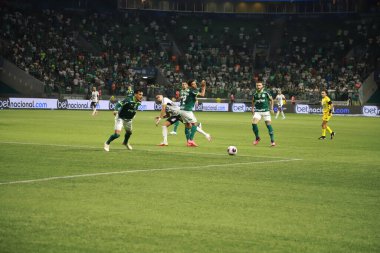 Campeonato Paulista game Palmeiras against Inter de Limeira. February 09, 2023. Brazil, Sao Paulo: Match between Palmeiras and Inter de Limeira valid for the 7th round of the 2023 Paulista Championship, held at Allianz Parque, in Sao Paulo