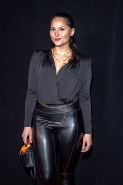 Pier59 Studios New York Fashion Week Opening Party. February 08, 2023, New York, New York, USA: Olivia Giannella attends Pier59 Studios; opening party for New York Fashion Week at Chelsea Piers on February 08, 2023 in New York City.  