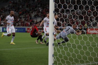 Parana Football Championship. February 11, 2023. Brazil, Parana, Curitiba: Match between Athletico PR against Operario valid for the 9th round of the 2023 Paranaense Championship, at Arena da Baixada on Saturday night, February 11, 2023. 