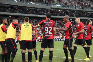 Parana Football Championship. February 11, 2023. Brazil, Parana, Curitiba: Match between Athletico PR against Operario valid for the 9th round of the 2023 Paranaense Championship, at Arena da Baixada on Saturday night, February 11, 2023. 