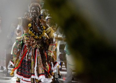 Rio Mayor participates during Lavagem da Sapucai at Carnival in Rio de Janeiro. February 11, 2023, Rio de Janeiro, Brazil: The mayor of Rio de Janeiro Eduardo Paes participates in Lavagem da Sapucai, a positive energizing ritual for the avenue