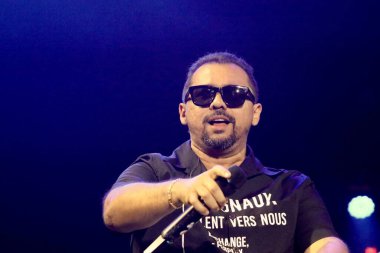 Xand Aviao performs at Viiixe Forro & Piseiro festival in Brasilia. February 11, 2023, Brasilia, Federal District, Brazil: Brazilian Xand Aviao performs at the Viiixe, the largest forro and piseiro festival in the world, on Saturday (11) 