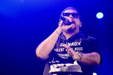 Xand Aviao performs at Viiixe Forro & Piseiro festival in Brasilia. February 11, 2023, Brasilia, Federal District, Brazil: Brazilian Xand Aviao performs at the Viiixe, the largest forro and piseiro festival in the world, on Saturday (11) 