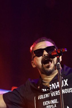 Xand Aviao performs at Viiixe Forro & Piseiro festival in Brasilia. February 11, 2023, Brasilia, Federal District, Brazil: Brazilian Xand Aviao performs at the Viiixe, the largest forro and piseiro festival in the world, on Saturday (11) 