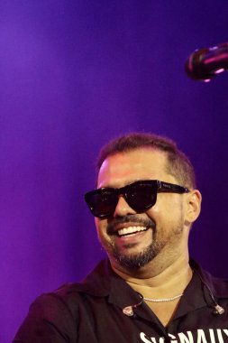 Xand Aviao performs at Viiixe Forro & Piseiro festival in Brasilia. February 11, 2023, Brasilia, Federal District, Brazil: Brazilian Xand Aviao performs at the Viiixe, the largest forro and piseiro festival in the world, on Saturday (11) 