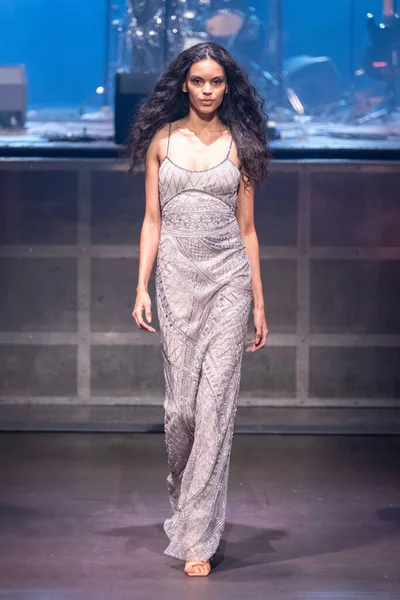 Cucculelli Shaheen Runway Únor 2023 New York Fashion Week Února — Stock fotografie