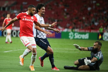Gaucho Soccer Championship: Internacional vs Sao Jose. February 16, 2023, Porto Alegre, Rio Grande do Sul, Brazil: Soccer match between Internacional and Sao Jose, valid for the 8th round of Gaucho Soccer Championship