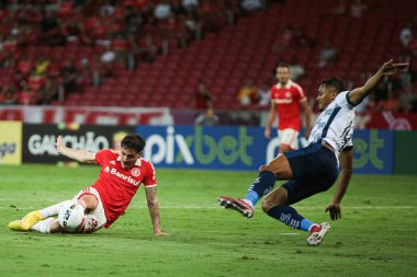 Gaucho Soccer Championship: Internacional vs Sao Jose. February 16, 2023, Porto Alegre, Rio Grande do Sul, Brazil: Soccer match between Internacional and Sao Jose, valid for the 8th round of Gaucho Soccer Championship