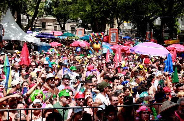 Boitata Block Parade Street Carnival Rio Janeiro February 2023 Rio — Stockfoto