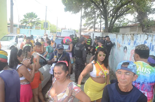 Street Carnival Natal February 2023 Natal Rio Grande Norte Brazil — Stockfoto