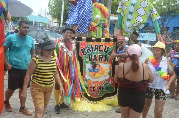 Street Carnival Natal February 2023 Natal Rio Grande Norte Brazil — Stockfoto