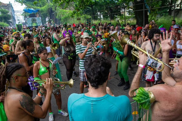 Planta Mente Street Carnival Rio Janeiro February 2023 Rio Janeiro — Stockfoto