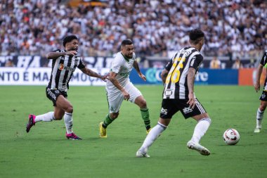 Mineiro Soccer Championship: Atletico MG vs America MG. February 25, 2023, Belo Horizonte, Minas Gerais, Brazil:  Soccer match between ATLETICO/MG and AMERICA/MG, valid for the 7th round of the 2023 Mineiro Soccer Championship